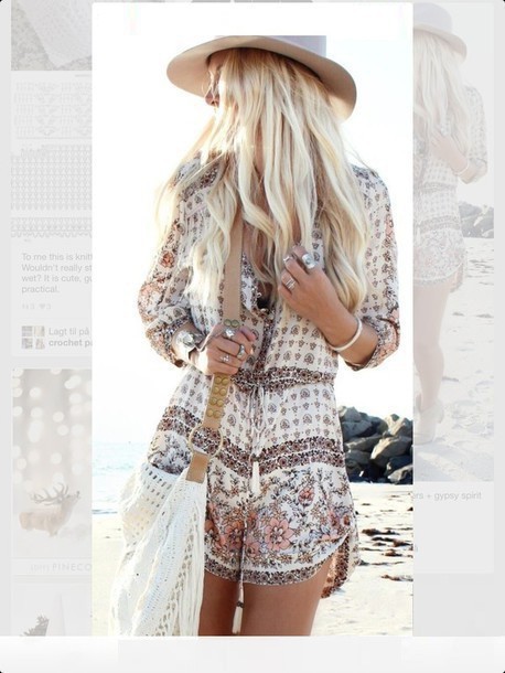 2015  Ÿ Ÿ  ̾ ˼   μ ű  ڼ ĳ־ ݹ/New 2015 Summer Style Style Women Boho Jumpsuit Floral Print and Embroidery Casual Shorts